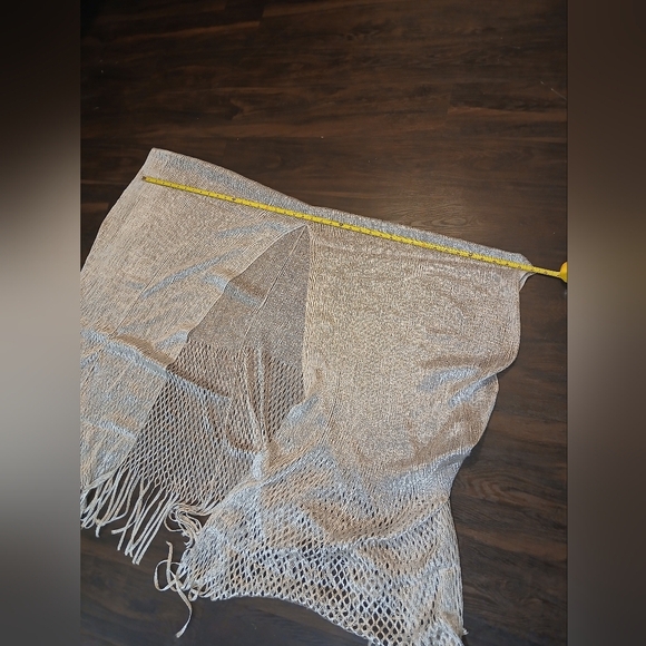 Chic Cream Fringe Tunic Top - Picture 6 of 7